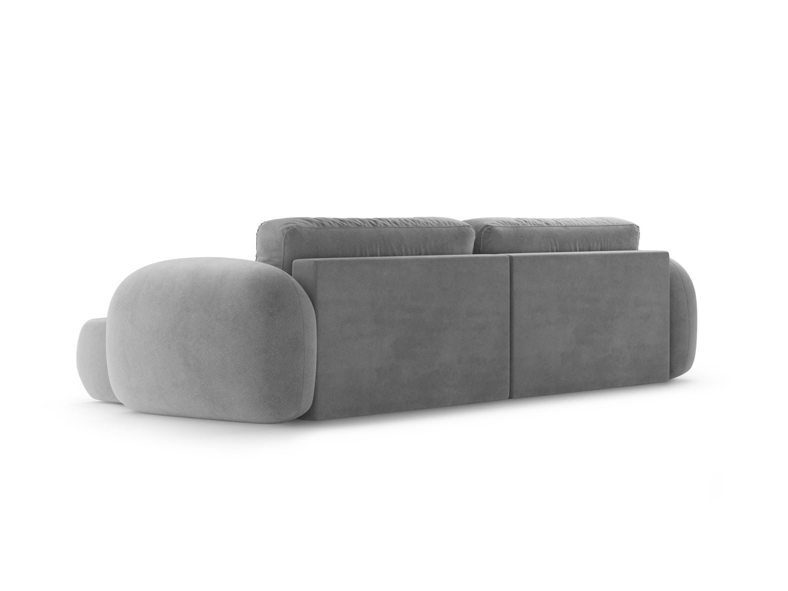 Stylisches Tonale Ecksofa in edlem Dunkelgrau, 4-Sitzer mit praktischer Schlaffunktion und zusätzlichem Stauraum für optimalen Komfort.