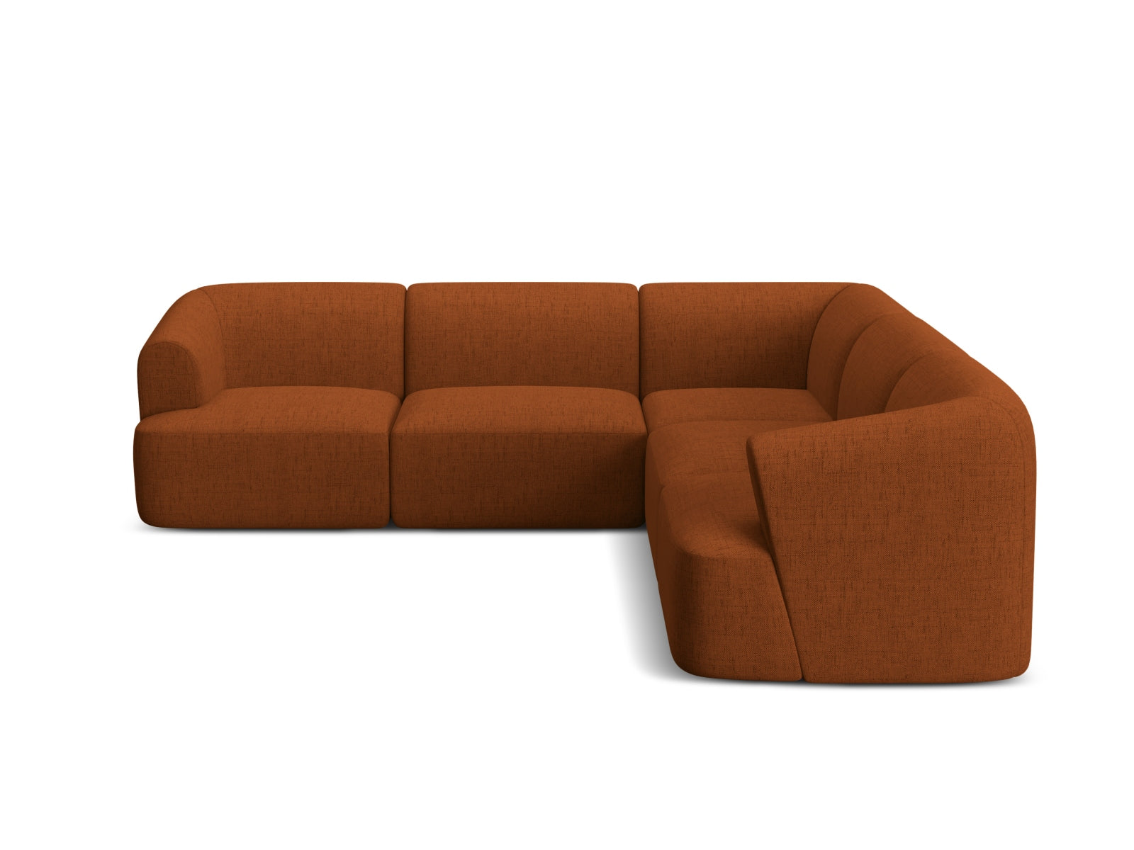 Modulares 6-Sitzer Ecksofa Campi von Cosmopolitan Design, ideal für moderne Wohnräume und gesellige Abende mit Freunden.