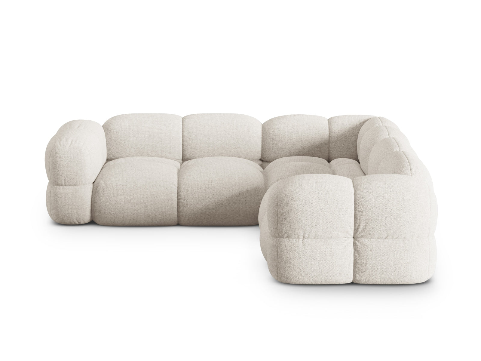 Erleben Sie das Loretto Ecksofa 250cm – ein komfortables 4-Sitzer Sofa von Cosmopolitan Design, das Stil und Funktionalität vereint.