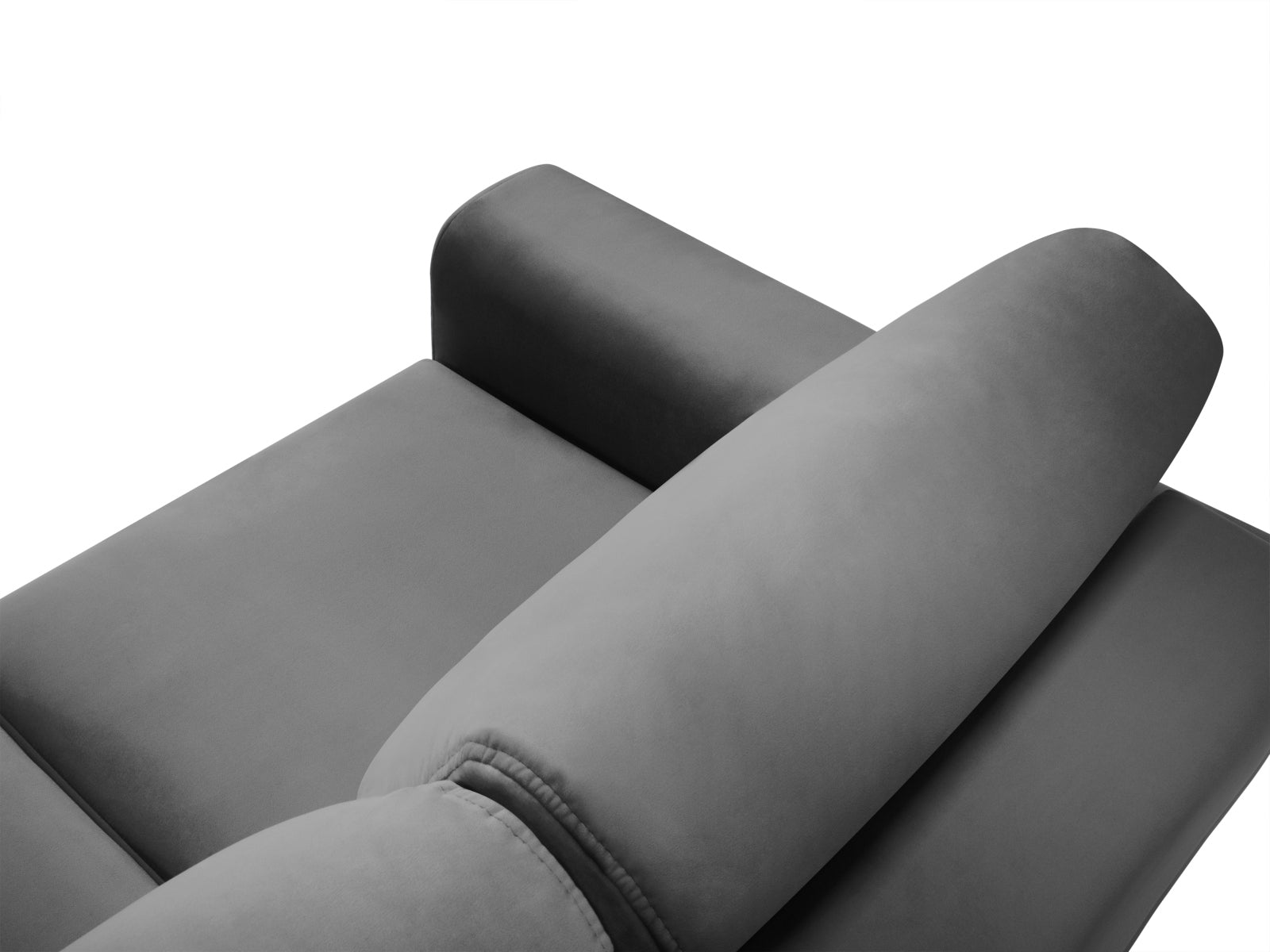 Kyoto Ecksofa mit Schlaffunktion und Stauraumbox 4 Sitzer 145cm in Light Grey präsentiert im Onlineshop von KAQTU Design AG. Bett ist von Cosmopolitan Design