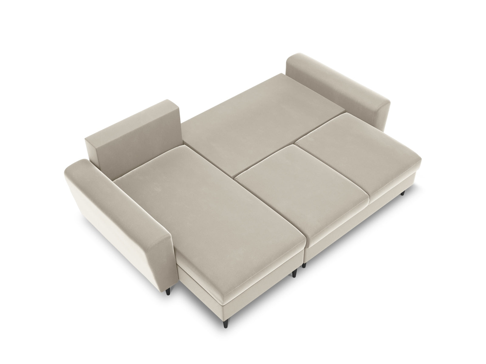 Erleben Sie das elegante Kyoto Ecksofa mit Schlaffunktion und Stauraum. Perfekt für gemütliche Abende und platzsparende Lösungen in Ihrem Zuhause.