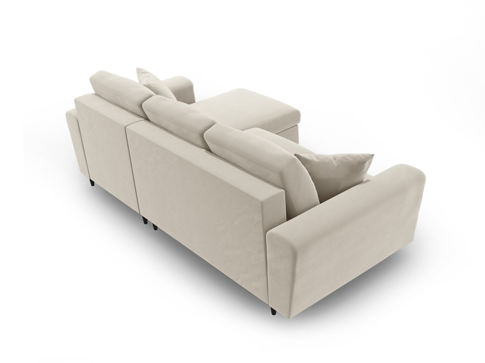 Entdecken Sie das vielseitige Kyoto Ecksofa mit Schlaffunktion und Stauraum. Ideal für stilvolle Entspannung und praktische Nutzung in Ihrem Wohnraum.