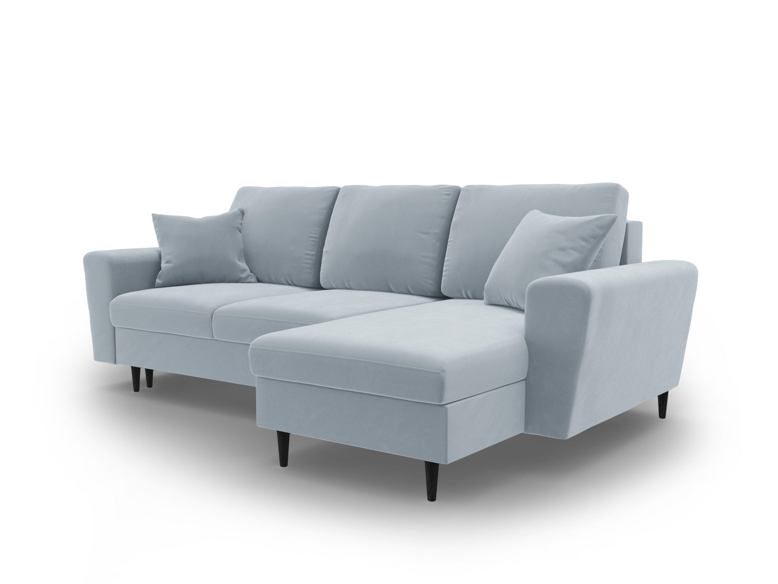 Das Kyoto Ecksofa von Cosmopolitan Design vereint modernes Design mit praktischer Schlaffunktion und Stauraum. Ideal für jedes Zuhause!