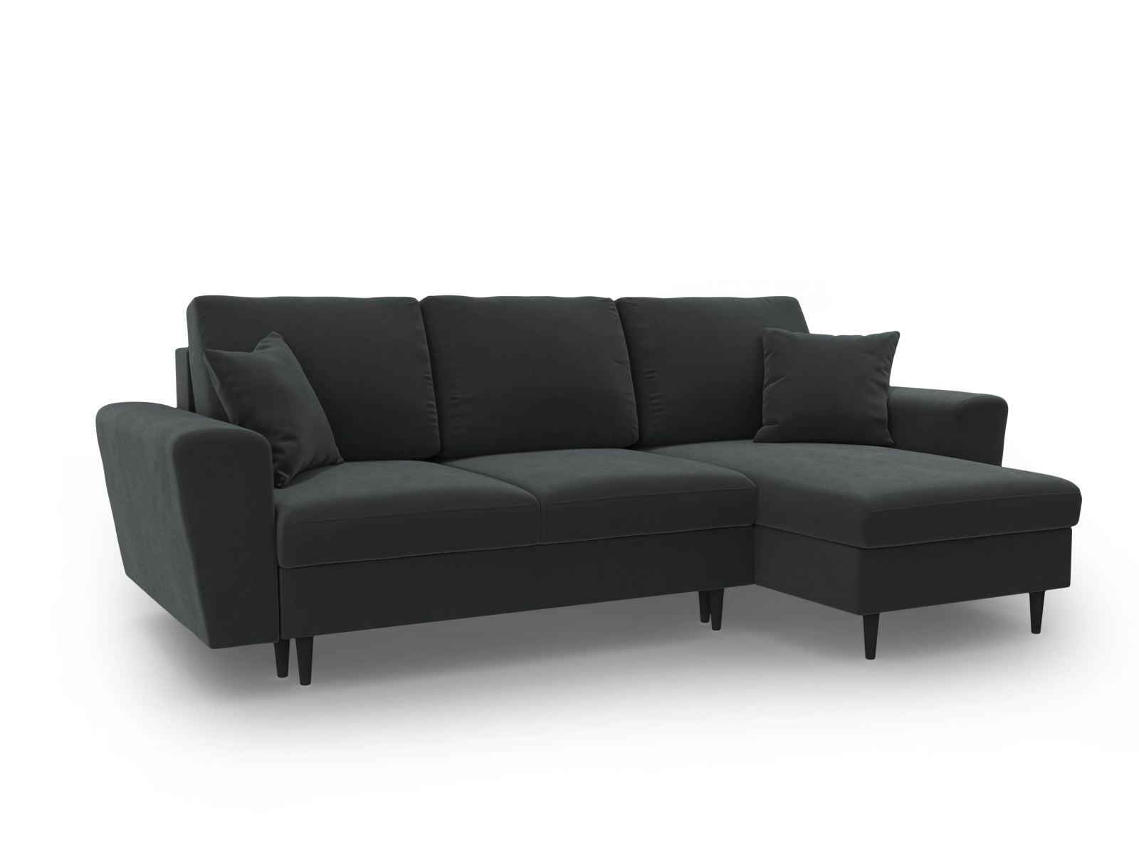 Entdecken Sie das stilvolle Kyoto Ecksofa mit Schlaffunktion und Stauraum. Ideal für Ihr Zuhause, bequem und funktional für bis zu 4 Personen.