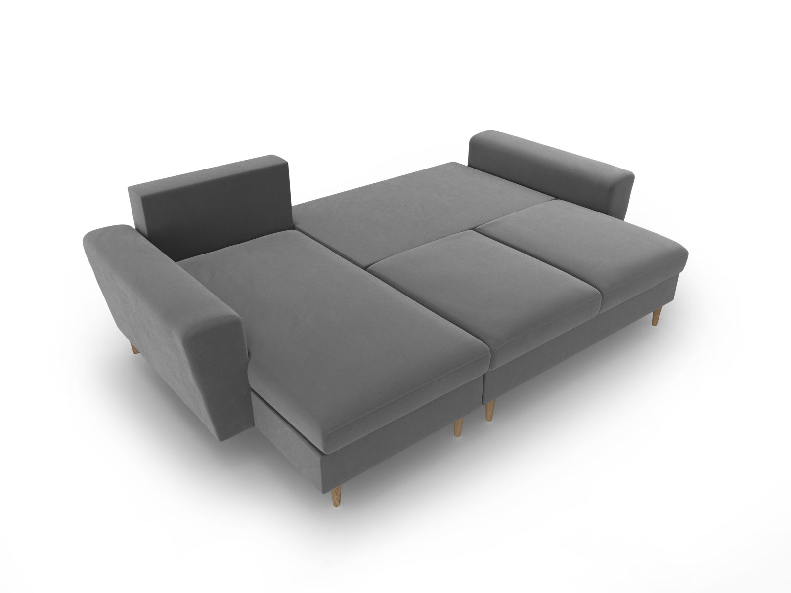 Entdecken Sie das vielseitige Kyoto Ecksofa mit Schlaffunktion und Stauraum – ideal für stilvolle Entspannung und Ordnung in Ihrem Wohnzimmer.