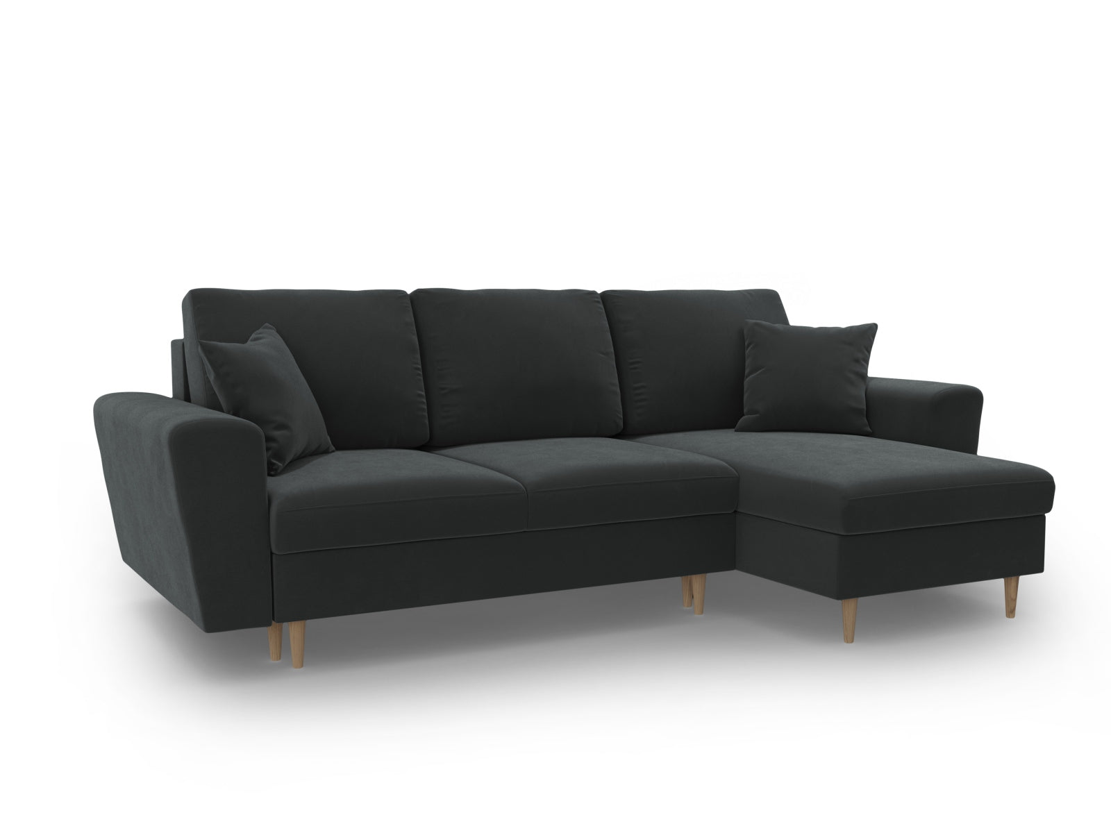 Entdecken Sie das stilvolle Kyoto Ecksofa mit Schlaffunktion und Stauraum. Ideal für Ihr Zuhause, bequem und funktional für bis zu 4 Personen.