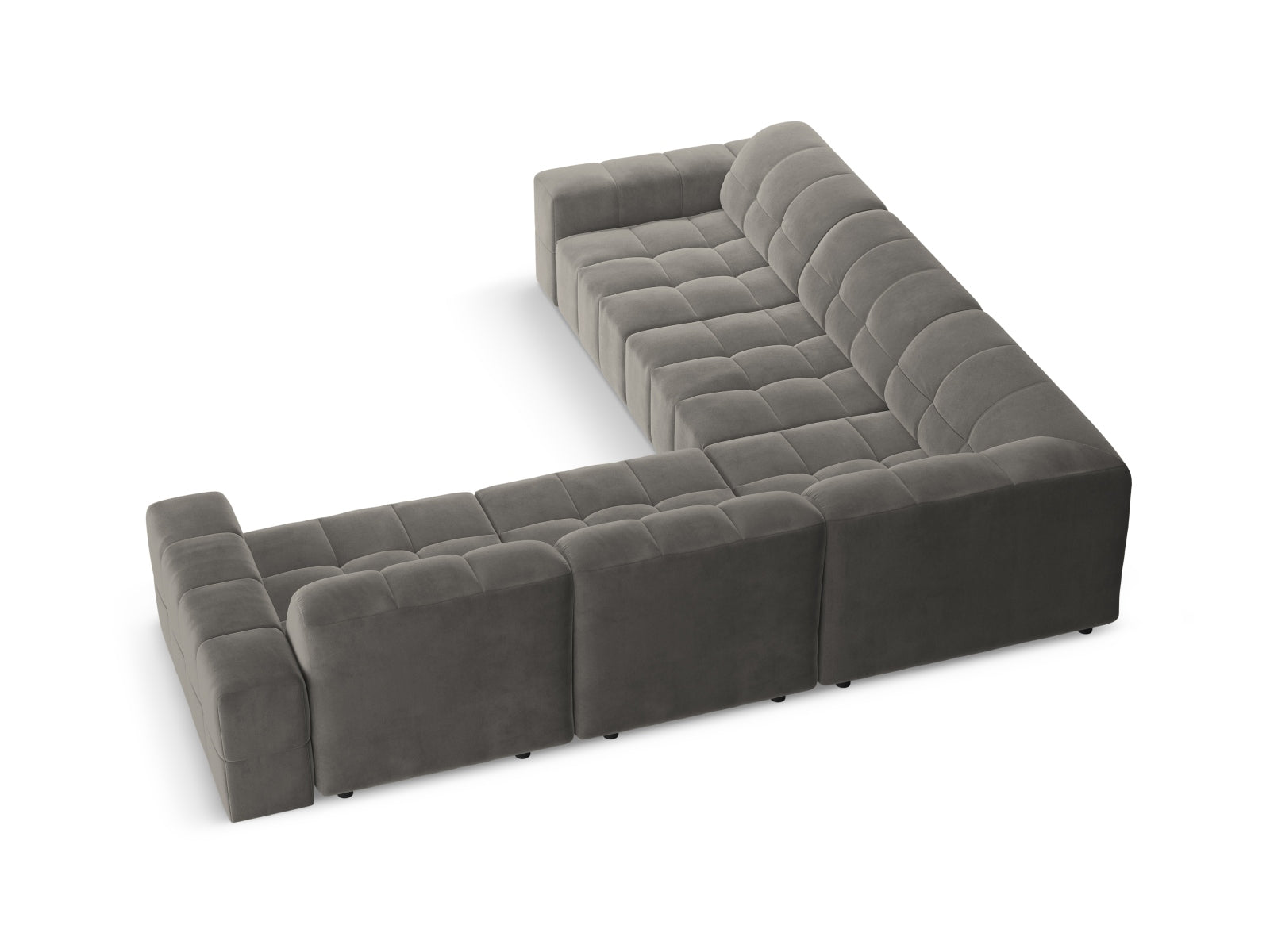 Entdecken Sie das Chicago Ecksofa 4 Sitzer von Cosmopolitan Design – elegantes Design, optimaler Komfort und grosszügige 287 cm für Ihr modernes Wohnzimmer.