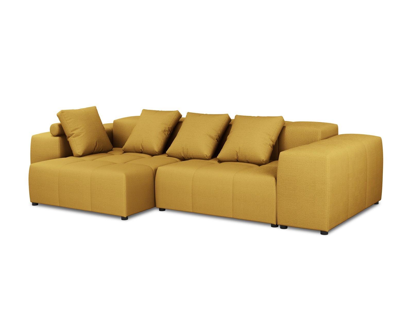 Rome Modular Reversible Ecksofa 4 Sitzer in Yellow-Babel präsentiert im Onlineshop von KAQTU Design AG. Ecksofa ist von Cosmopolitan Design