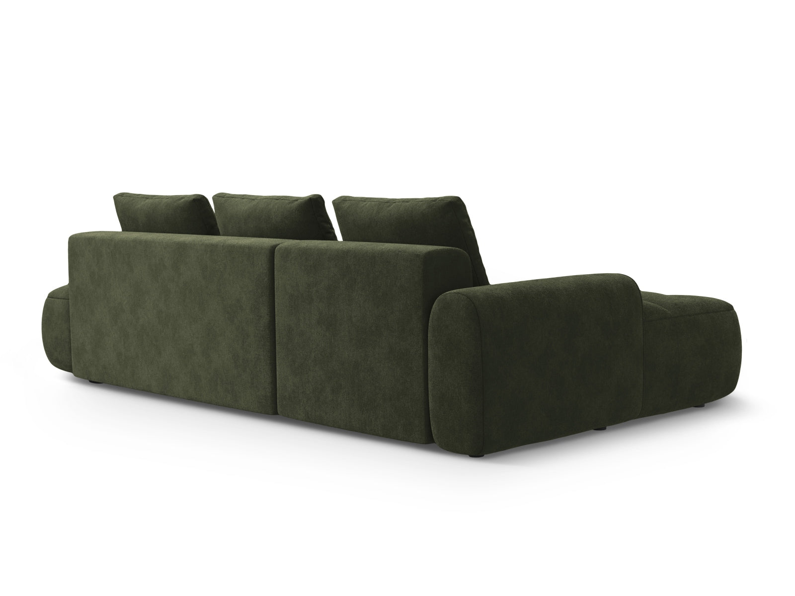 Entdecken Sie das Linz Velour Ecksofa links – ein elegantes 3-Sitzer Sofa mit Schlaffunktion und Stauraum, das Komfort und Stil perfekt vereint!