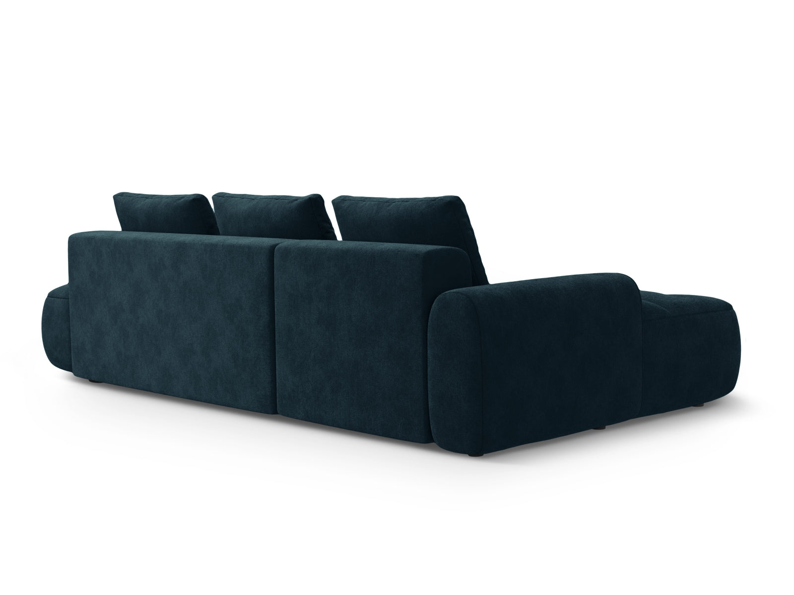 Entdecken Sie das Linz Velour Ecksofa links – ein stilvolles 3-Sitzer Sofa mit praktischer Schlaffunktion und Stauraum für Ihr Wohnzimmer!