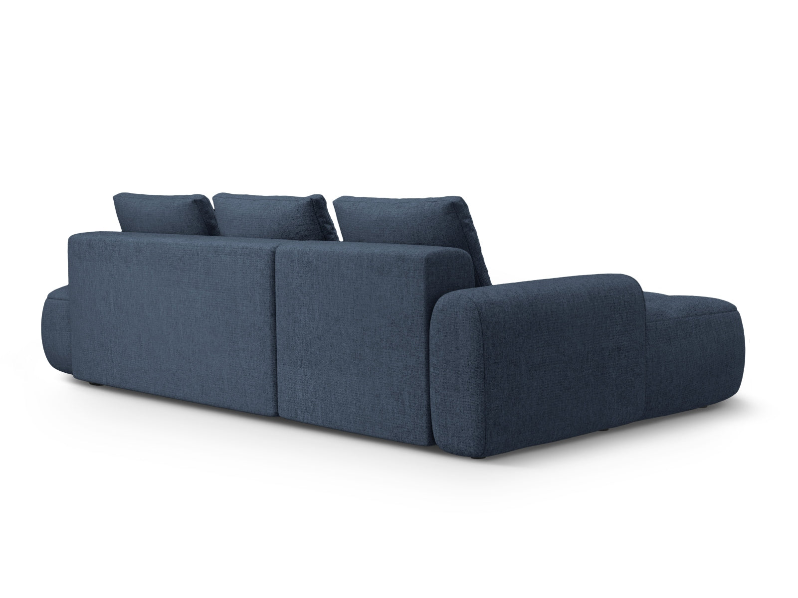 Modernes Linz Ecksofa mit offener linker Seite, 3-Sitzer, bietet Schlaffunktion und Stauraum für zusätzlichen Komfort.