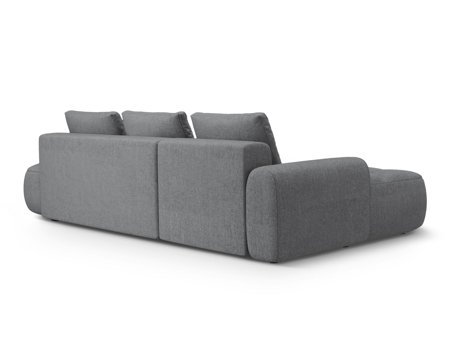 Modernes Linz Ecksofa mit offener linker Seite, 3-Sitzer, bietet Schlaffunktion und praktischen Stauraum für Ihr Zuhause.