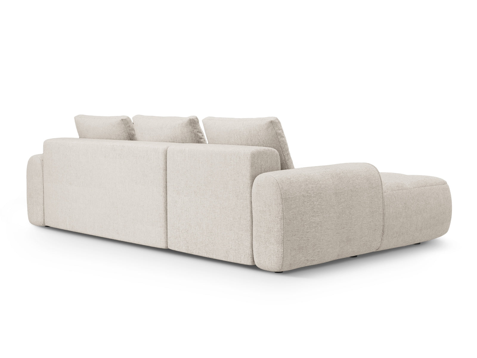 Entdecken Sie das elegante Linz Ecksofa links mit praktischer Schlaffunktion und Stauraumbox – ideal für stilvolle und funktionale Wohnräume!