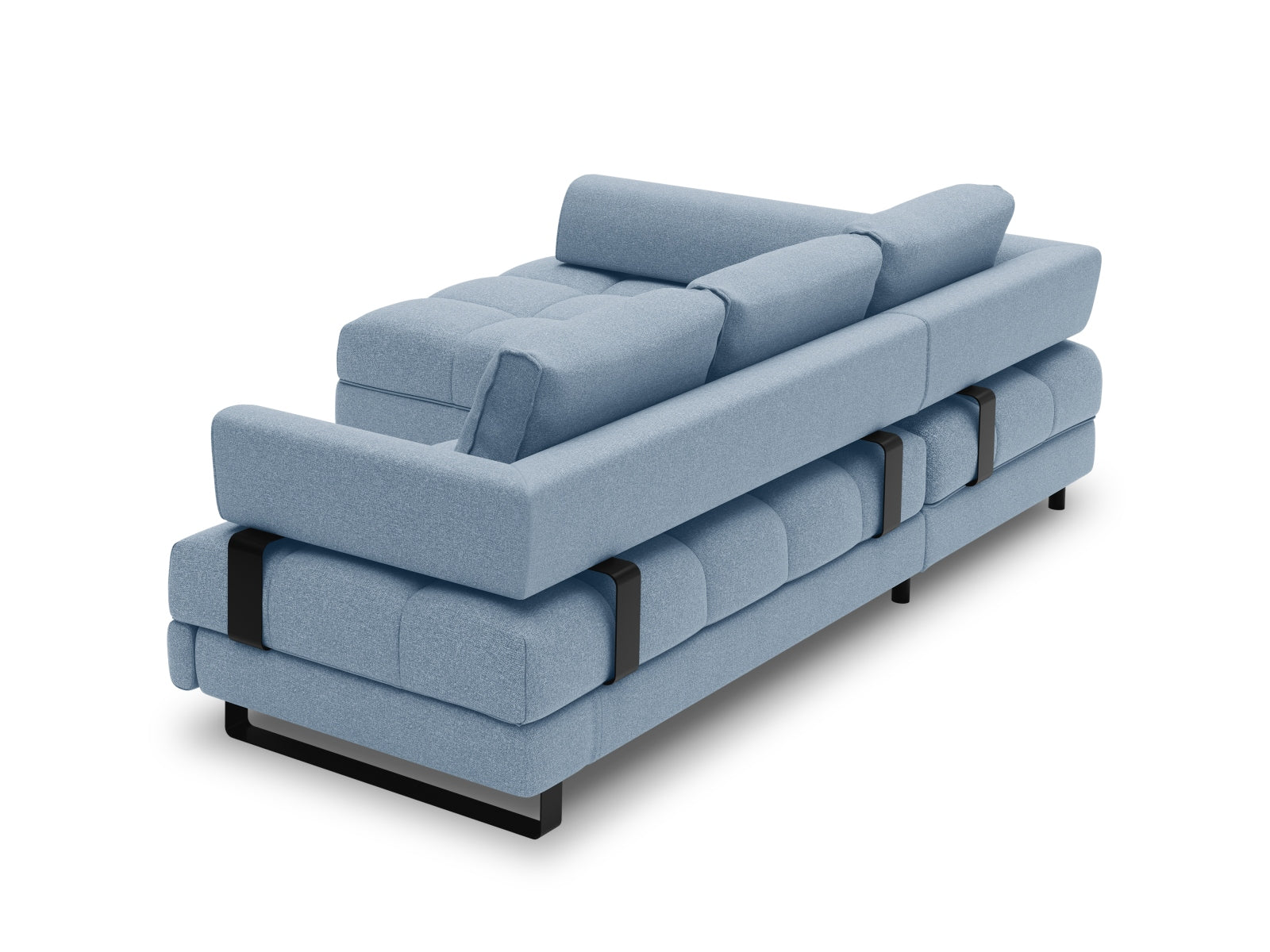 Erleben Sie das Clinton Ecksofa von Cosmopolitan Design: stilvolles 5-Sitzer Sofa mit Schlaffunktion und viel Stauraum für Ihr modernes Zuhause!