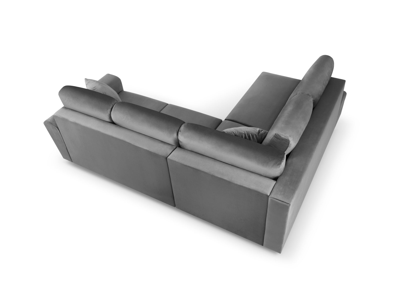 Entdecken Sie das Kyoto Velour Ecksofa links: stilvolles 5-Sitzer Sofa mit praktischer Schlaffunktion und Stauraumbox für Ihr Zuhause!