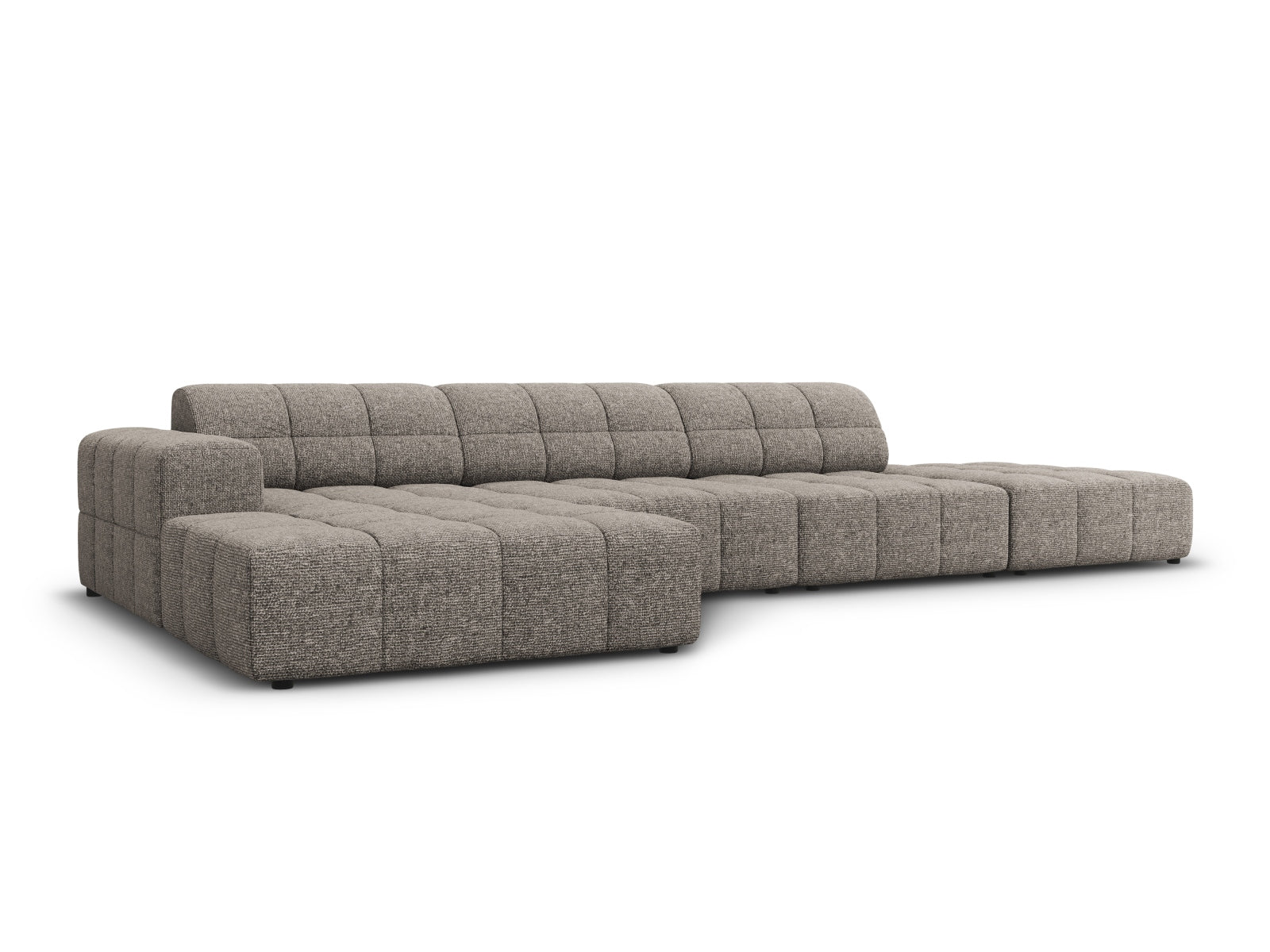 Entdecken Sie das Chicago Ecksofa links (166 cm) von Cosmopolitan Design – ein elegantes 5-Sitzer Sofa, das modernen Stil und höchsten Komfort vereint.