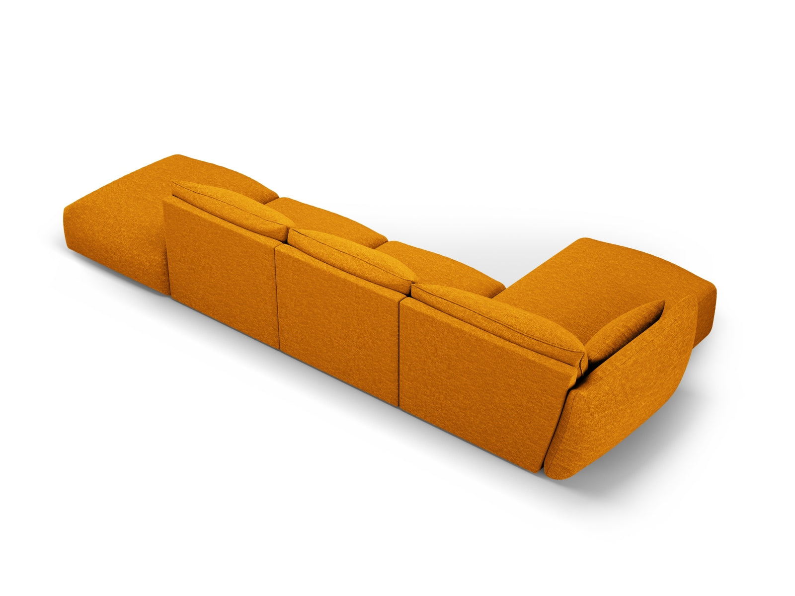 Modernes 5-Sitzer Ecksofa links Matera von Cosmopolitan Design, ideal für gemütliche Stunden und stilvolle Einrichtung.