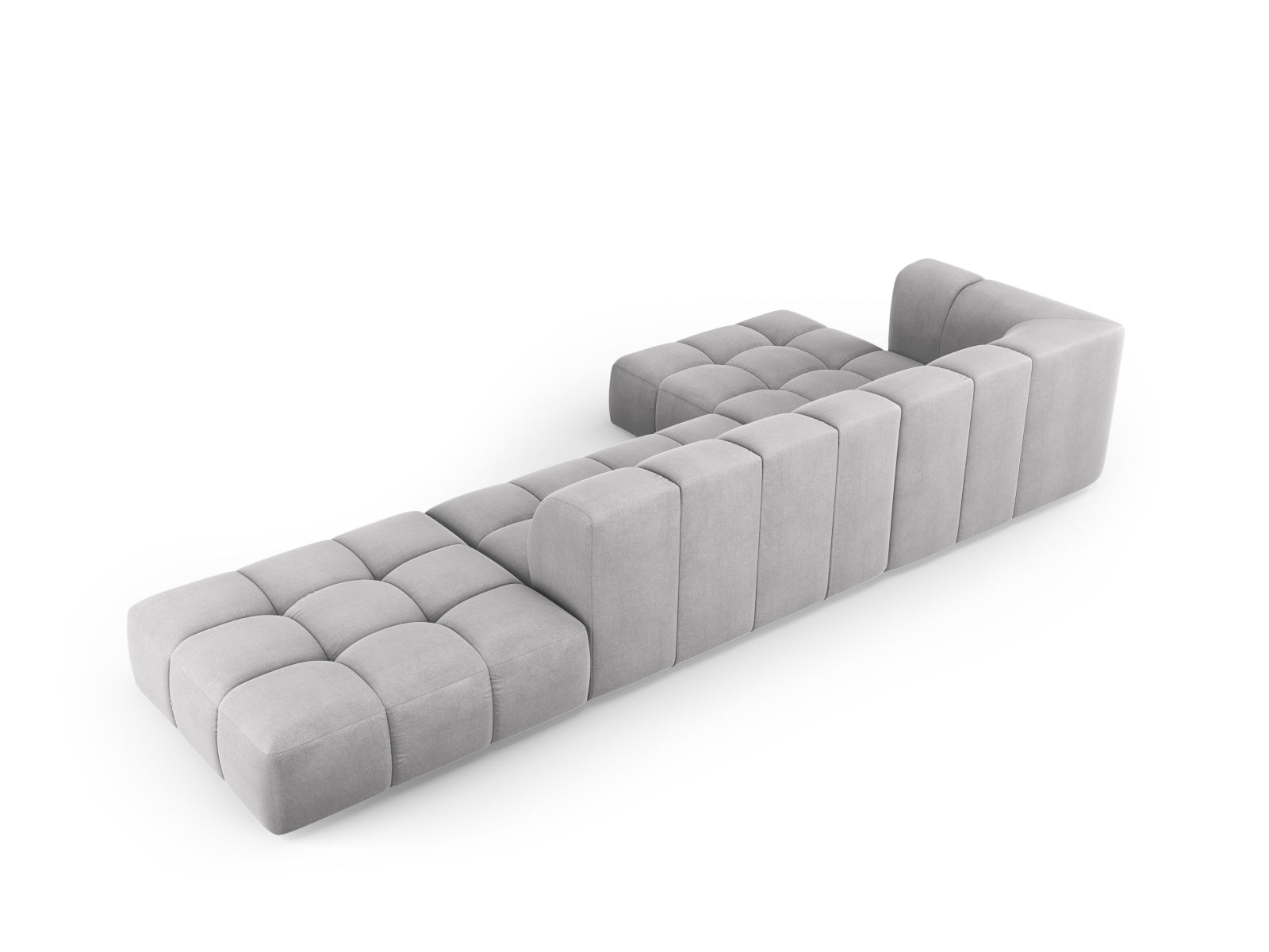 Elegantes 5-Sitzer Ecksofa Moritz, linksseitig, perfekt für entspannte Abende und stilvolle Einrichtung in jedem Zuhause.