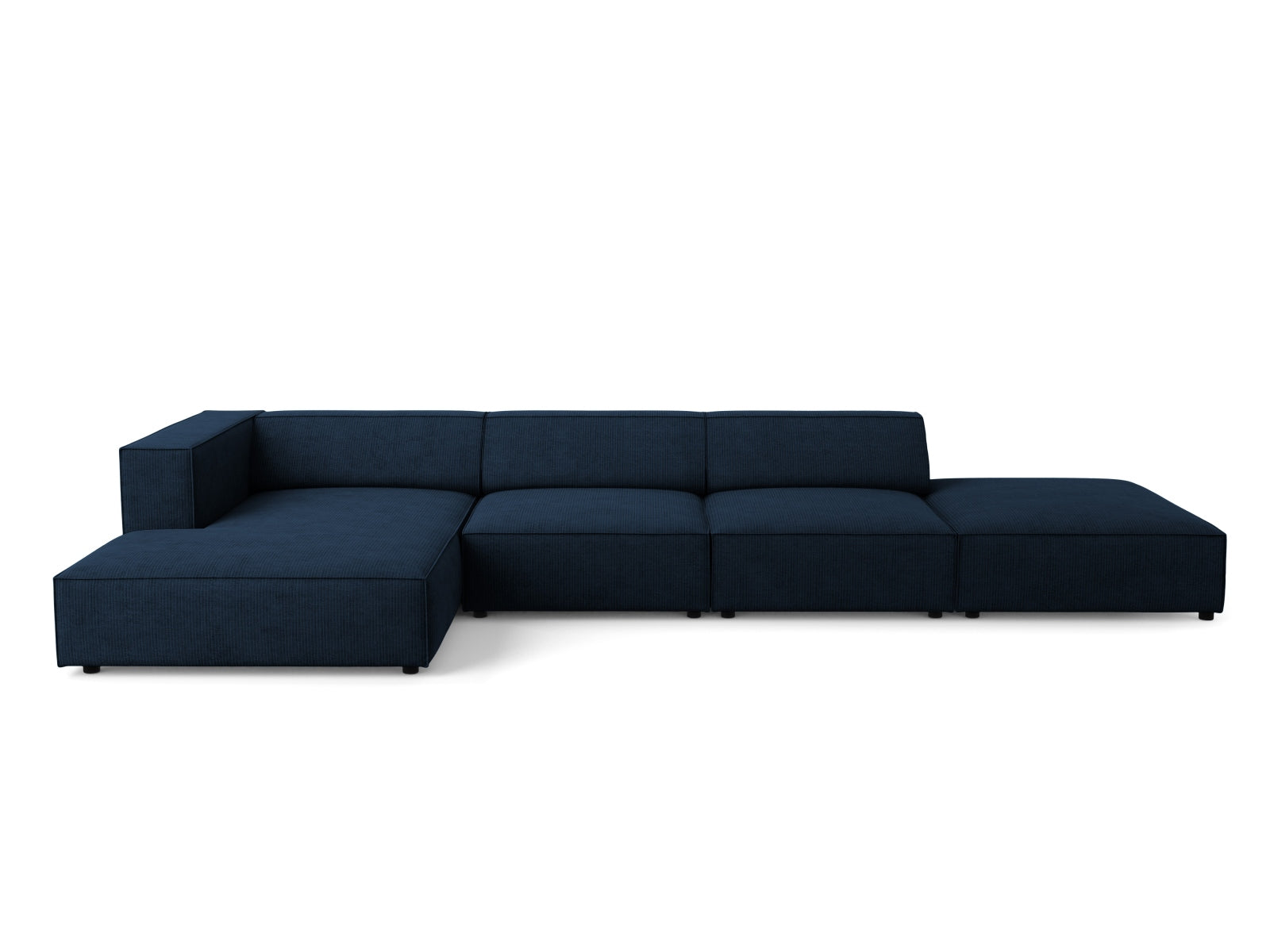 Arendal Ecksofa links 5 Sitzer in Royal Blue präsentiert im Onlineshop von KAQTU Design AG. Ecksofa links ist von Cosmopolitan Design