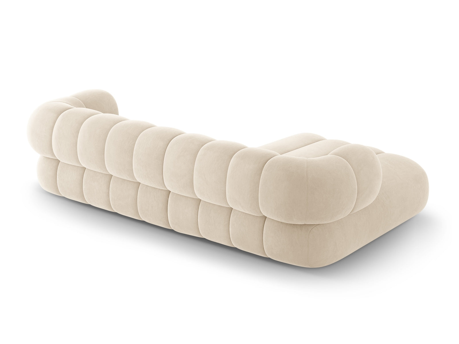 Koge Ecksofa links 5 Sitzer 165cm in Light Beige-Vogue präsentiert im Onlineshop von KAQTU Design AG. L-Sofa links ist von Cosmopolitan Design
