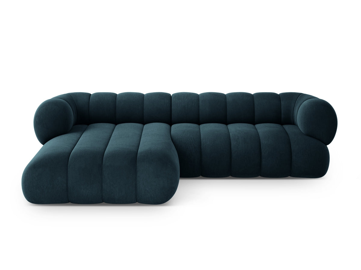 Koge Ecksofa links 5 Sitzer 165cm in Deep Petrol-Vogue präsentiert im Onlineshop von KAQTU Design AG. L-Sofa links ist von Cosmopolitan Design