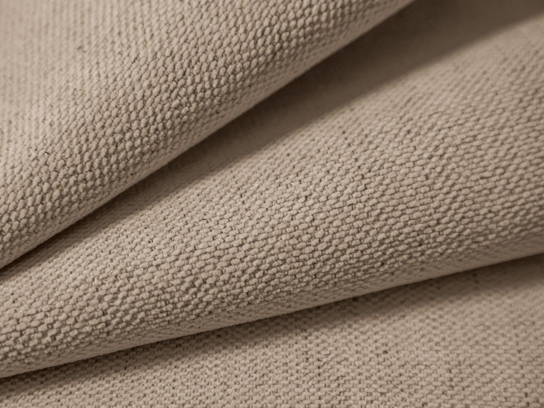 Stylisches 3-Sitzer Ecksofa links Hawaii in sanftem Cappuccino-Moly, perfekt für einladende und zeitgemäße Wohnambiente von Cosmopolitan Design.