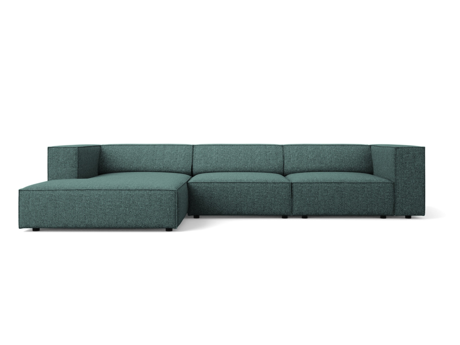 Arendal Ecksofa links 4 Sitzer in Petrol präsentiert im Onlineshop von KAQTU Design AG. Ecksofa links ist von Cosmopolitan Design