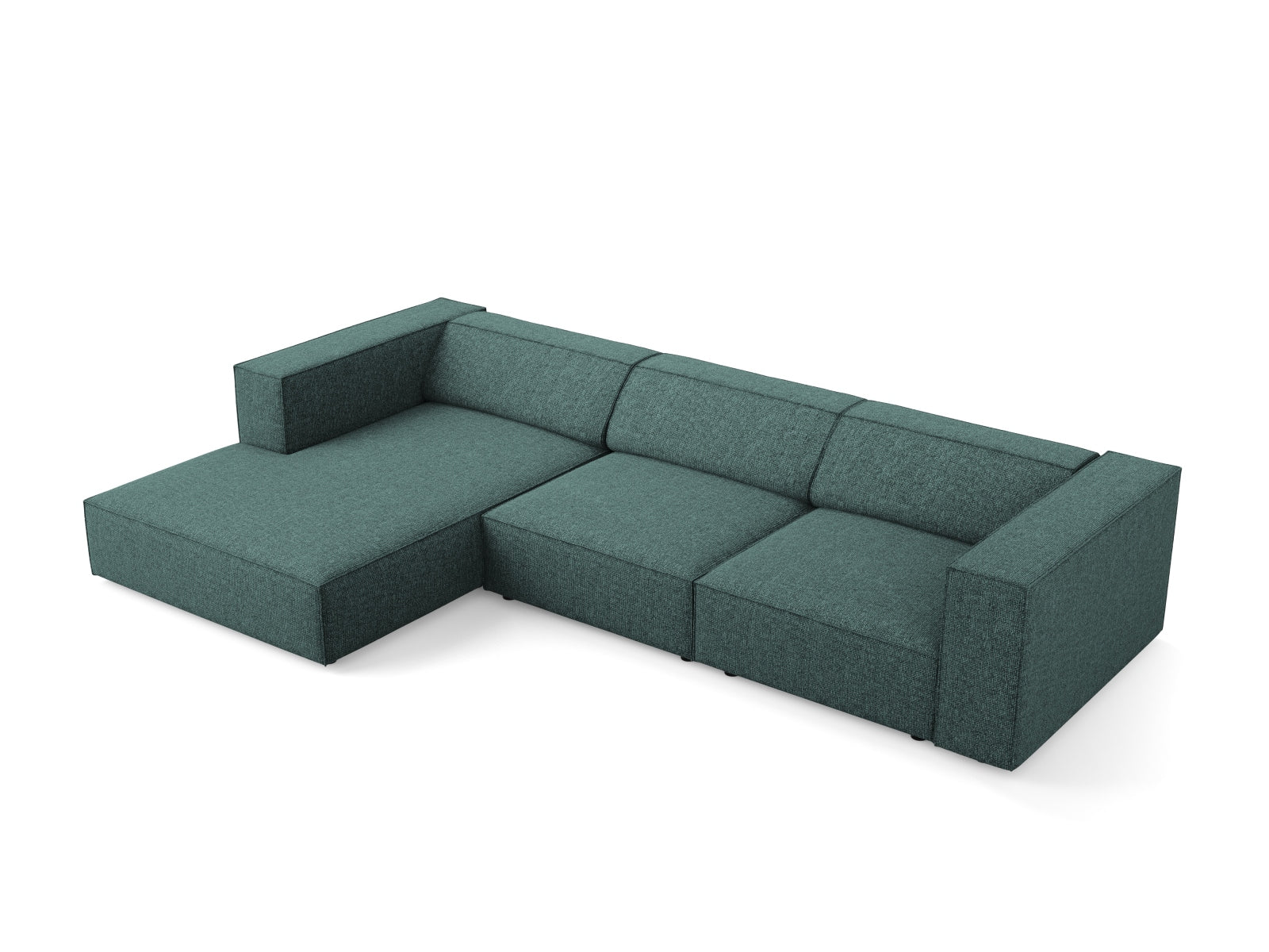 Entdecken Sie das elegante Arendal Ecksofa links 4 Sitzer von Cosmopolitan Design – ideal für zeitgemässe Wohnräume und höchsten Komfort.