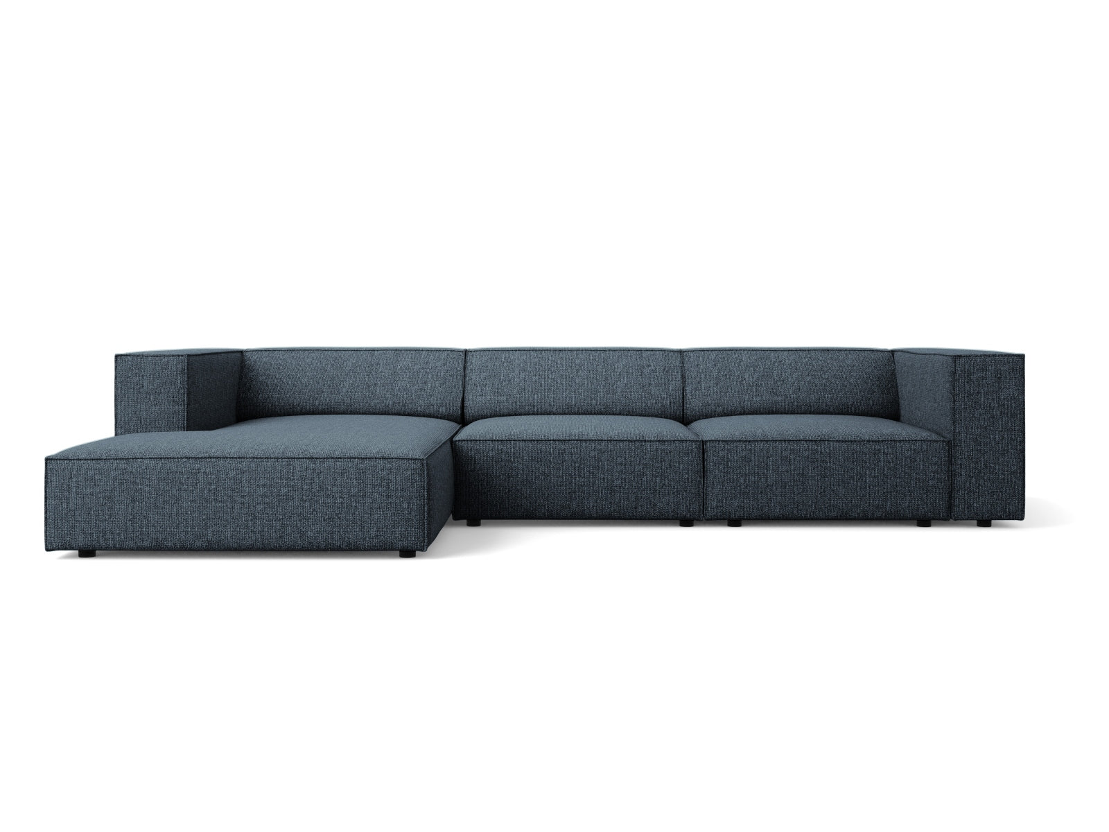 Arendal Ecksofa links 4 Sitzer in Royal Blue präsentiert im Onlineshop von KAQTU Design AG. Ecksofa links ist von Cosmopolitan Design