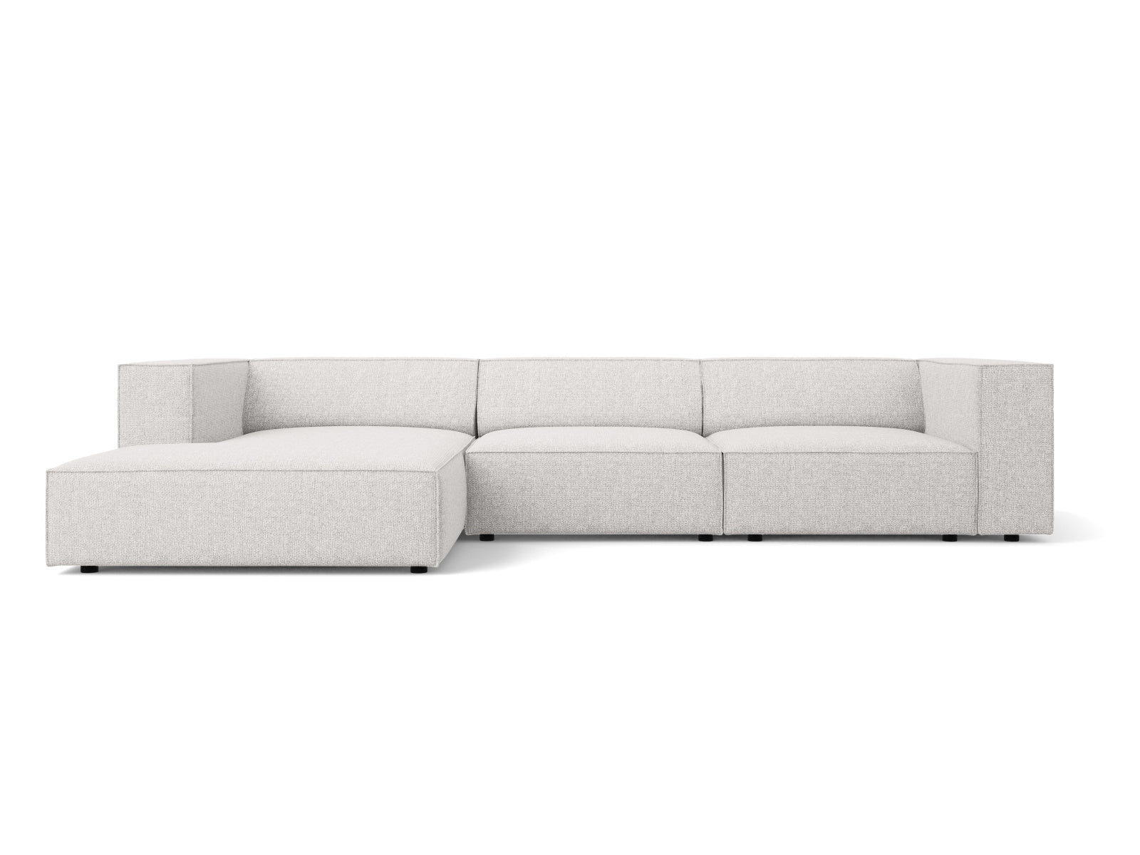 Arendal Ecksofa links 4 Sitzer in Light Grey präsentiert im Onlineshop von KAQTU Design AG. Ecksofa links ist von Cosmopolitan Design