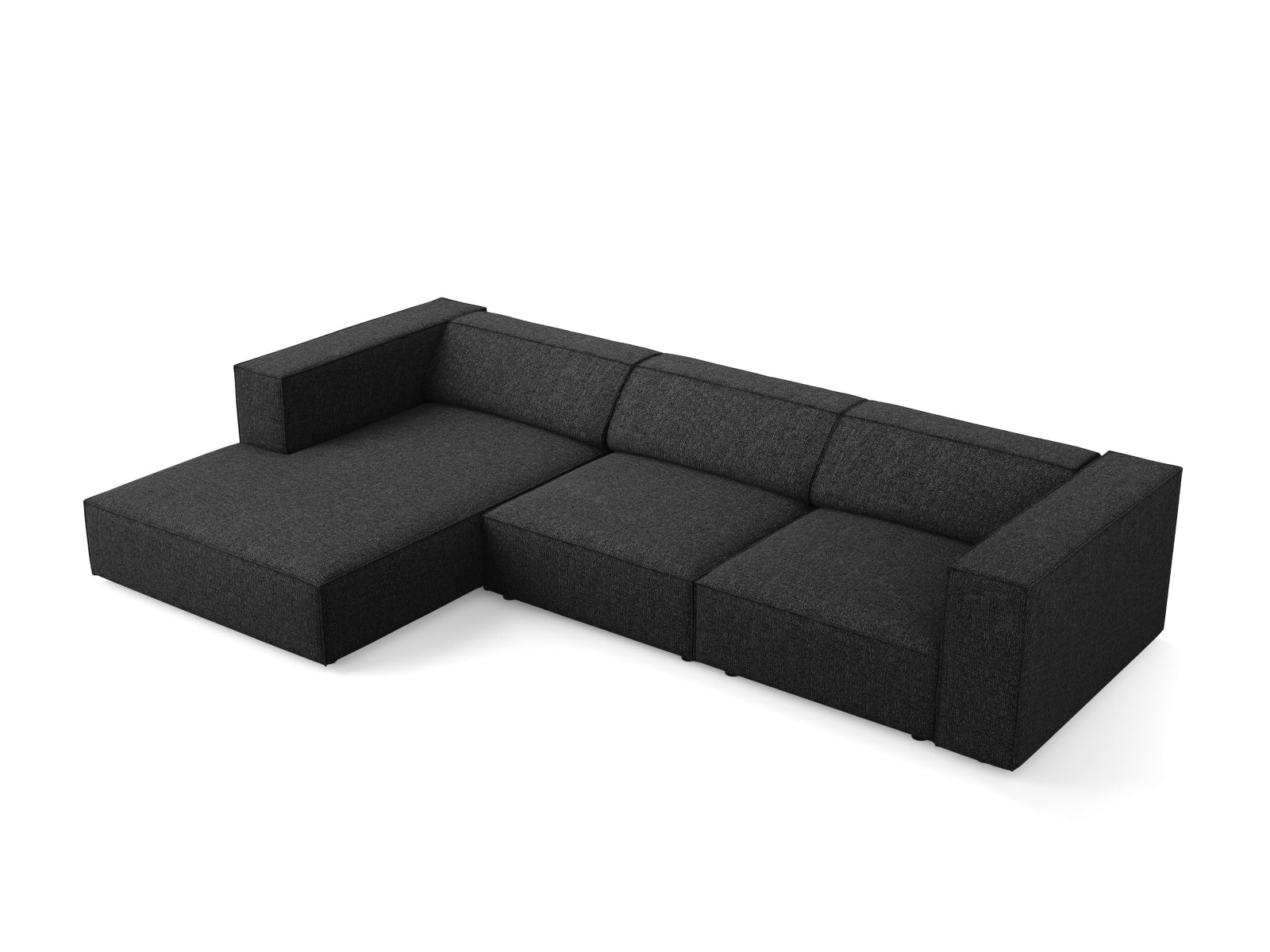 Entdecken Sie das elegante Arendal Ecksofa links 4 Sitzer von Cosmopolitan Design – ideal für zeitgemässe Wohnräume und höchsten Komfort.