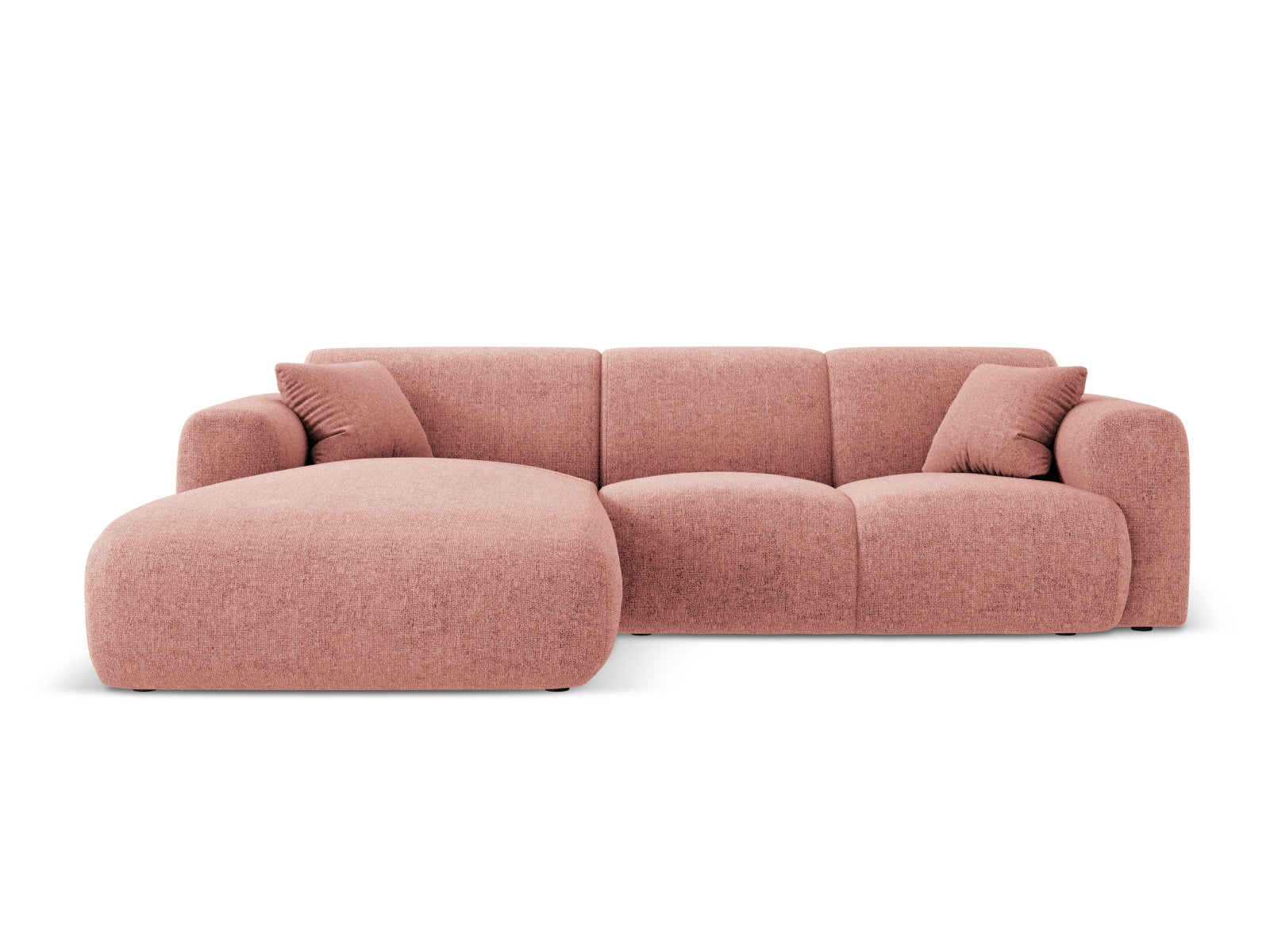 Nolio Ecksofa links 4 Sitzer 170cm in Pink präsentiert im Onlineshop von KAQTU Design AG. Ecksofa links ist von Cosmopolitan Design