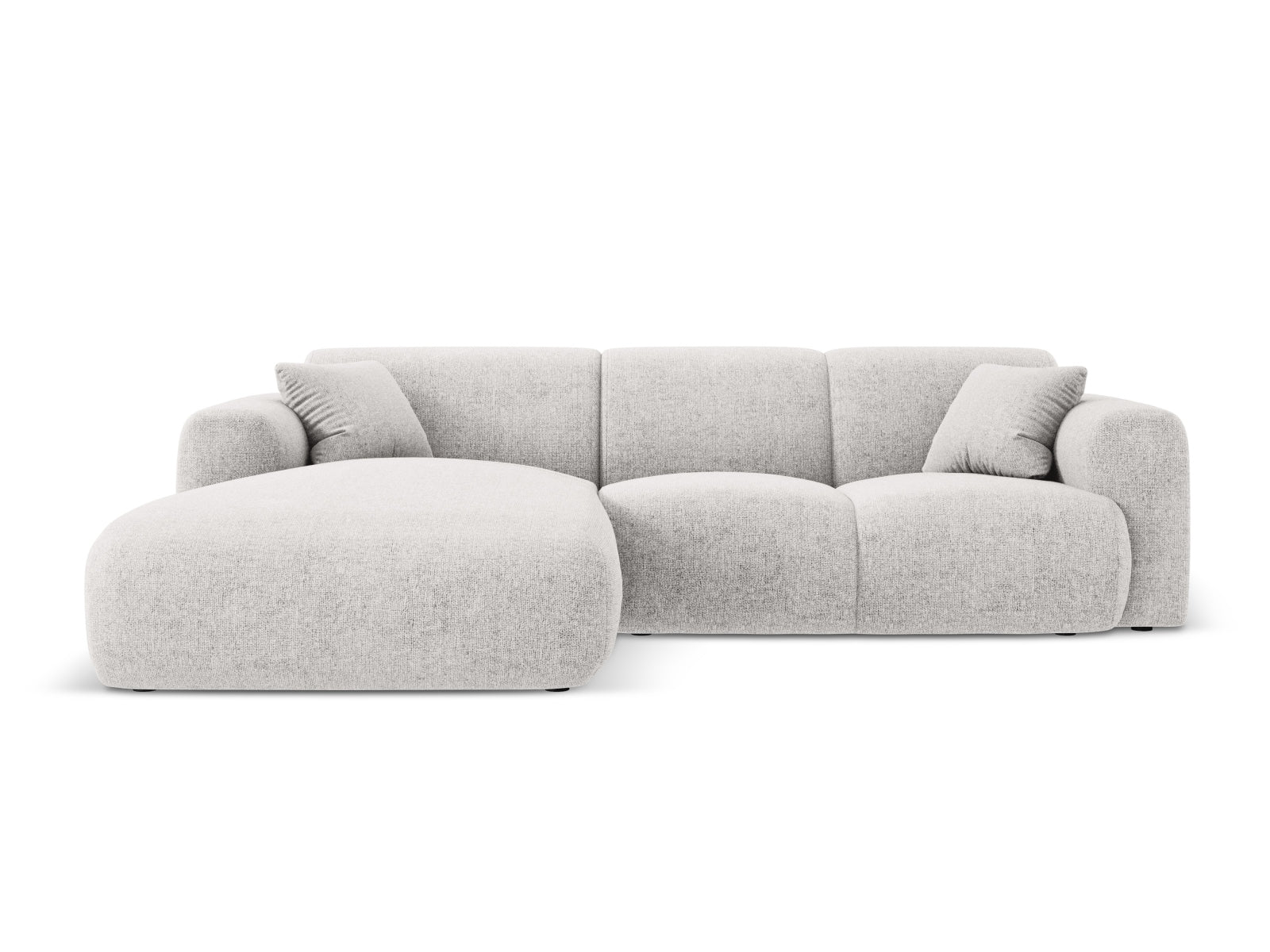 Nolio Ecksofa links 4 Sitzer 170cm in Light Grey präsentiert im Onlineshop von KAQTU Design AG. Ecksofa links ist von Cosmopolitan Design