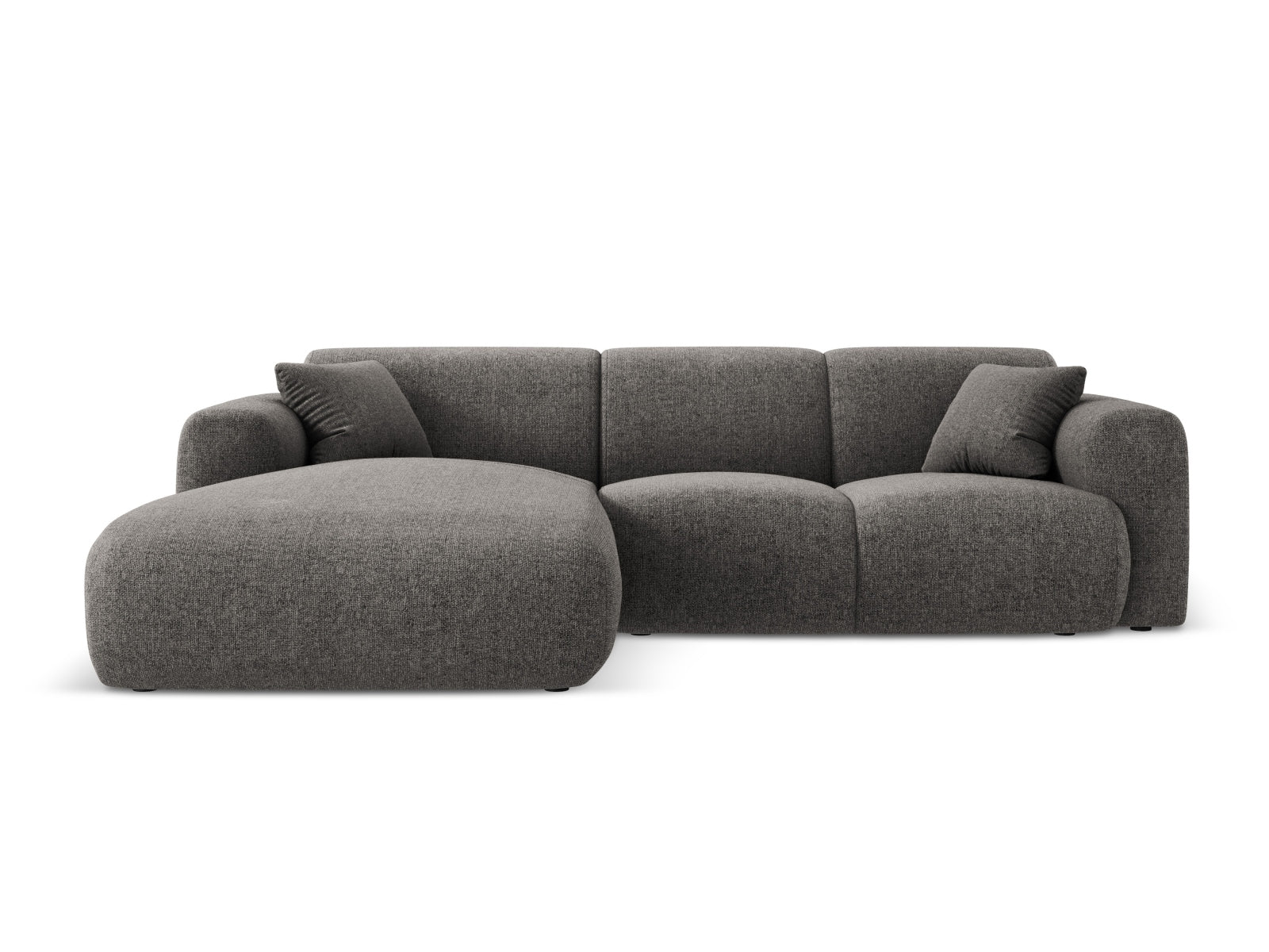 Nolio Ecksofa links 4 Sitzer 170cm in Grey präsentiert im Onlineshop von KAQTU Design AG. Ecksofa links ist von Cosmopolitan Design