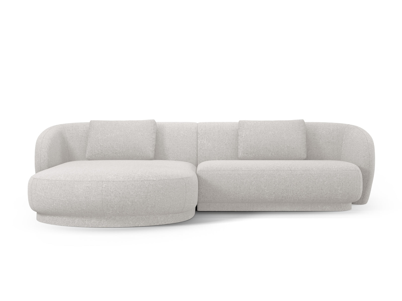 Entdecken Sie das elegante Camden Ecksofa links 4 Sitzer von Cosmopolitan Design – ideal für Ihr modernes Wohnzimmer, vereint Komfort und Stil.
