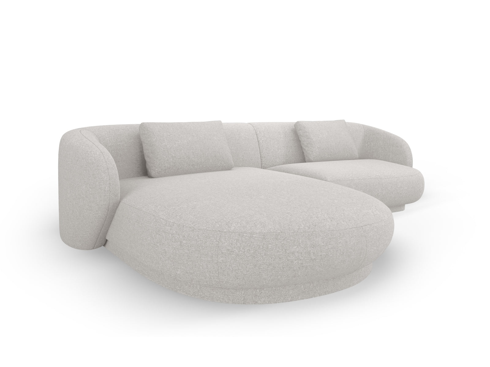 Erleben Sie das stilvolle Camden Ecksofa links 4 Sitzer von Cosmopolitan Design – perfektes Möbelstück für Ihr modernes Zuhause, das Komfort und Eleganz vereint.