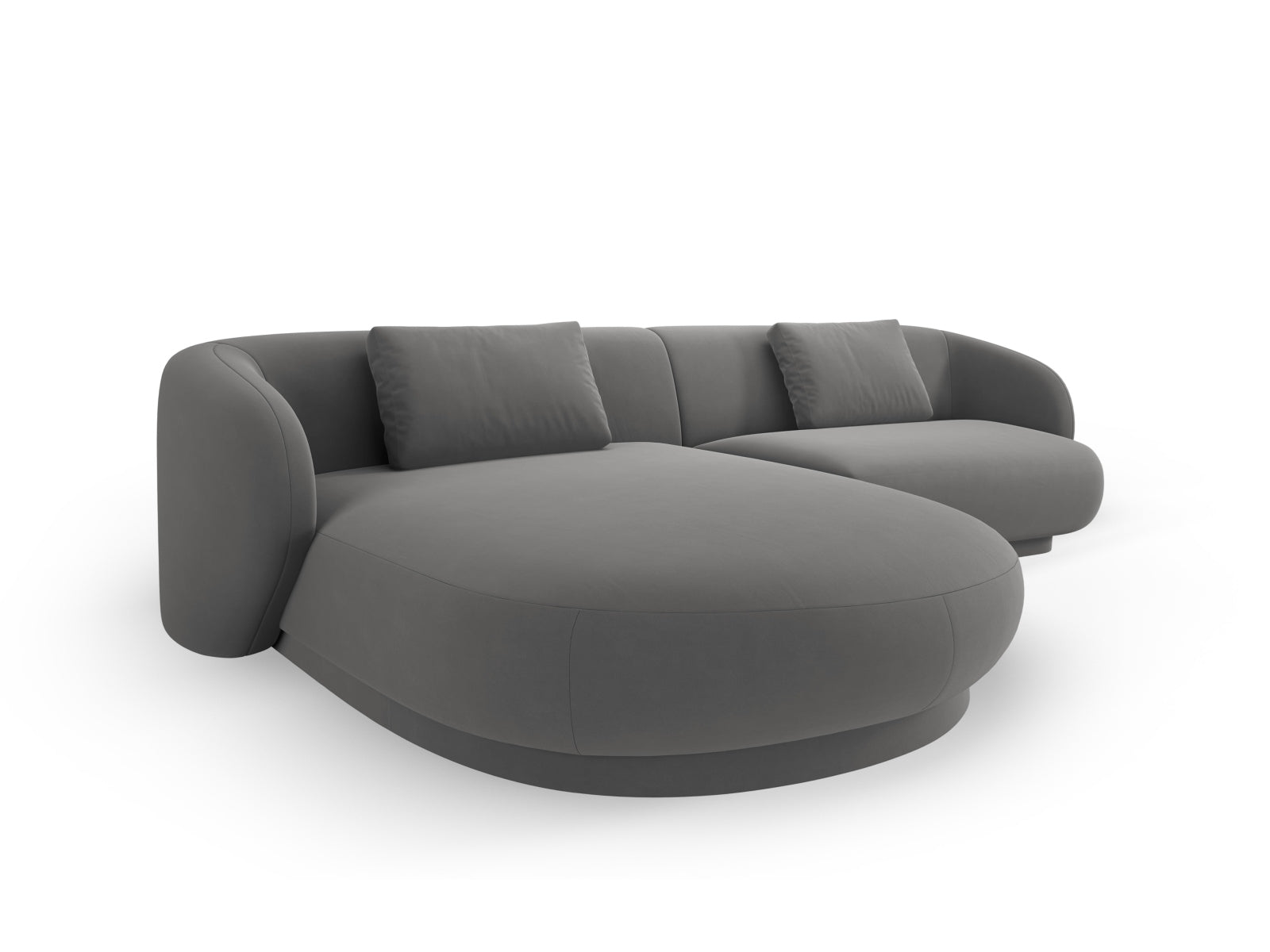 Entdecken Sie das Camden Velour links Ecksofa von Cosmopolitan Design – ein elegantes 4-Sitzer Sofa, das modernen Stil und höchsten Komfort vereint.