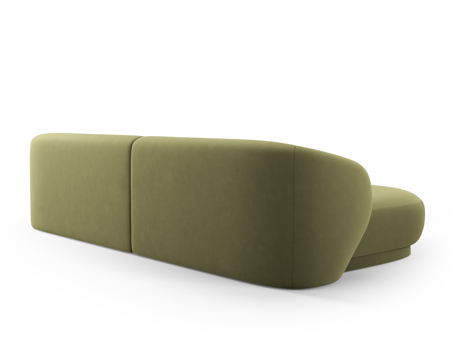 Erleben Sie das Camden Velour links Ecksofa von Cosmopolitan Design – ein stilvolles 4-Sitzer Sofa, das Komfort und modernes Design perfekt kombiniert.