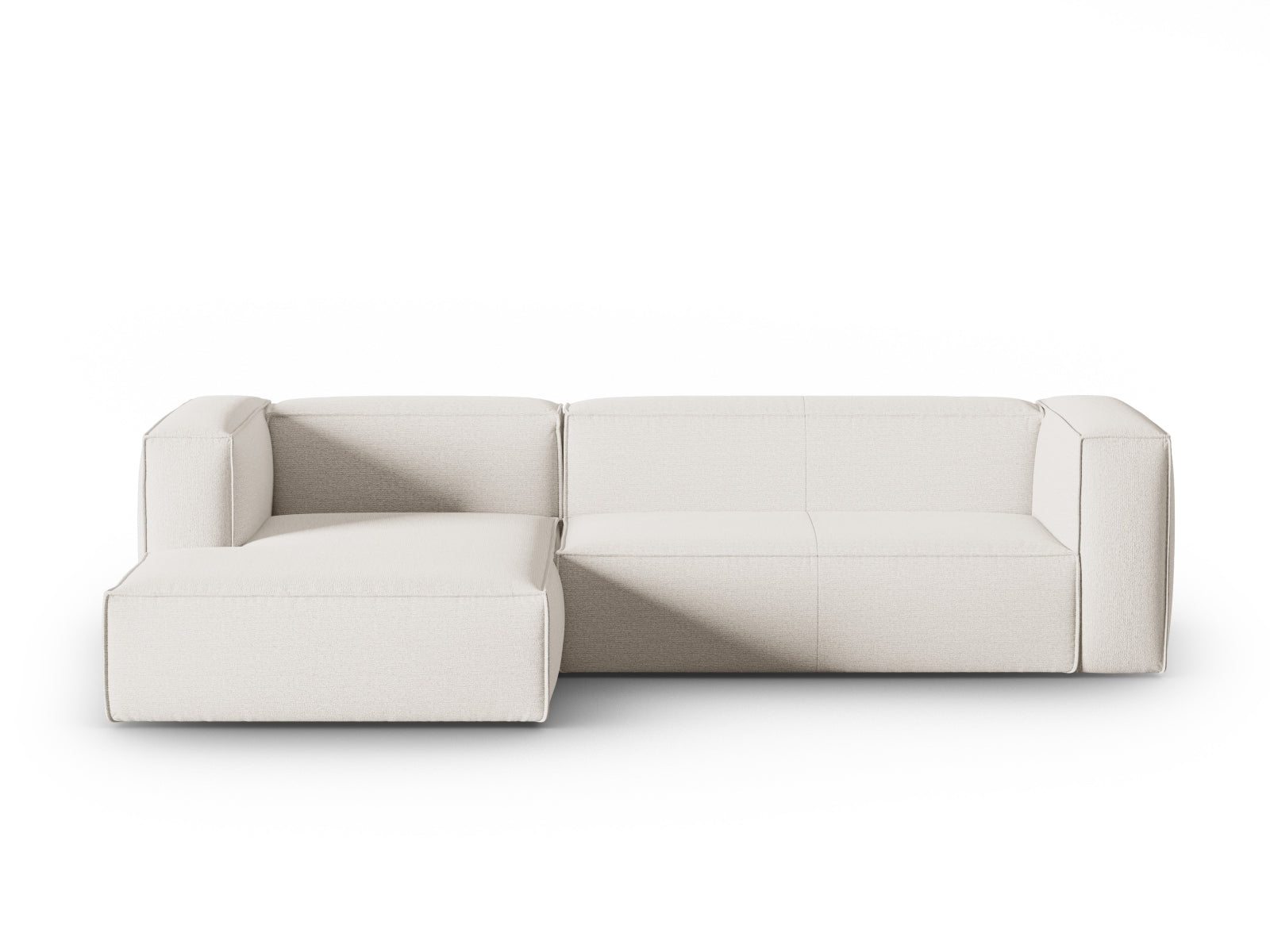 Mackay Ecksofa links 4 Sitzer in Ivory präsentiert im Onlineshop von KAQTU Design AG. Ecksofa links ist von Cosmopolitan Design