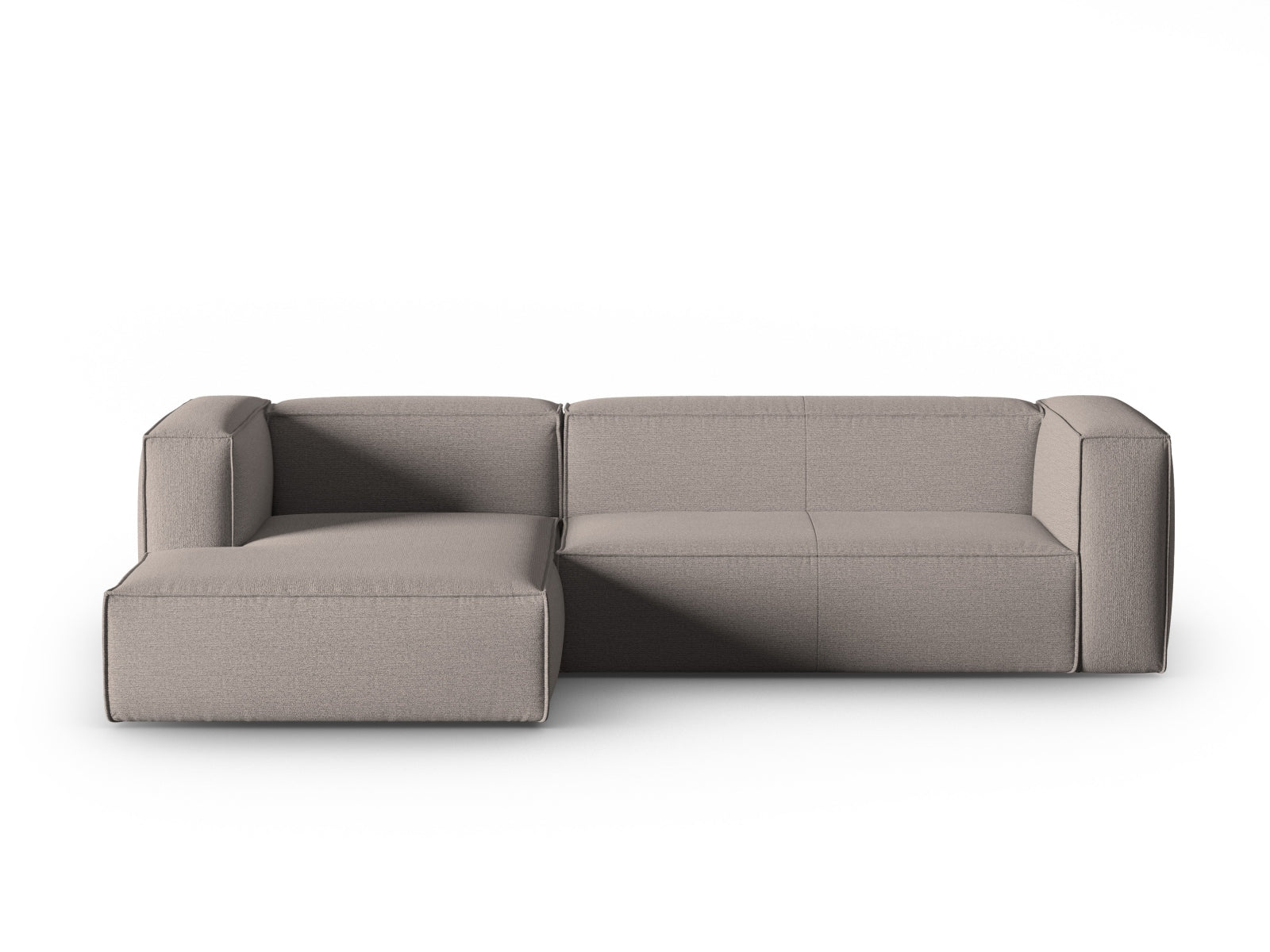 Mackay Ecksofa links 4 Sitzer in Cappuccino präsentiert im Onlineshop von KAQTU Design AG. Ecksofa links ist von Cosmopolitan Design