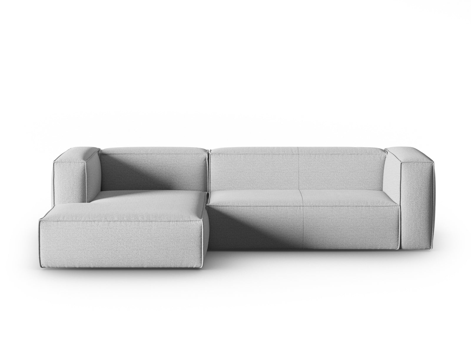 Mackay Ecksofa links 4 Sitzer in Grey präsentiert im Onlineshop von KAQTU Design AG. Ecksofa links ist von Cosmopolitan Design
