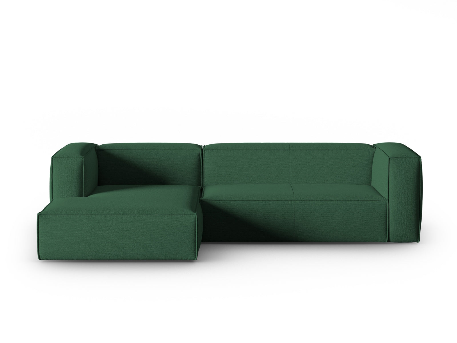 Mackay Ecksofa links 4 Sitzer in Green präsentiert im Onlineshop von KAQTU Design AG. Ecksofa links ist von Cosmopolitan Design