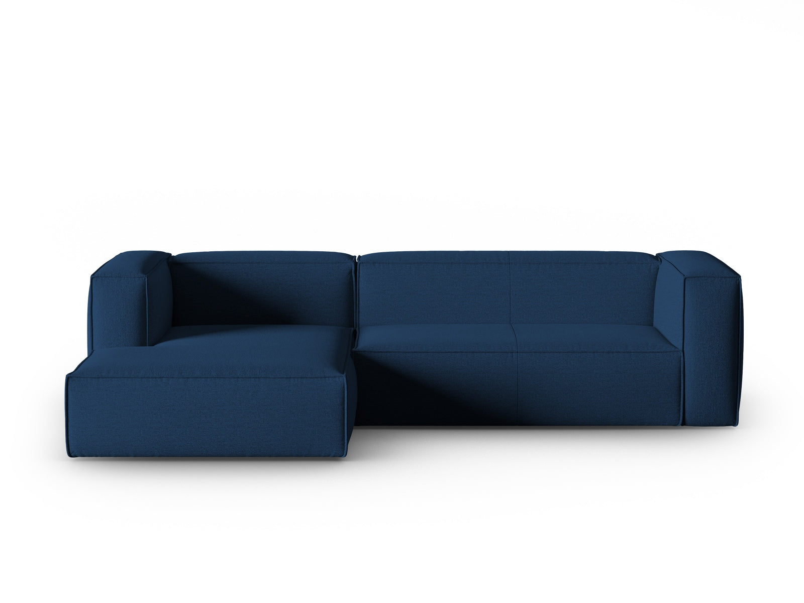 Mackay Ecksofa links 4 Sitzer in Dark Blue präsentiert im Onlineshop von KAQTU Design AG. Ecksofa links ist von Cosmopolitan Design