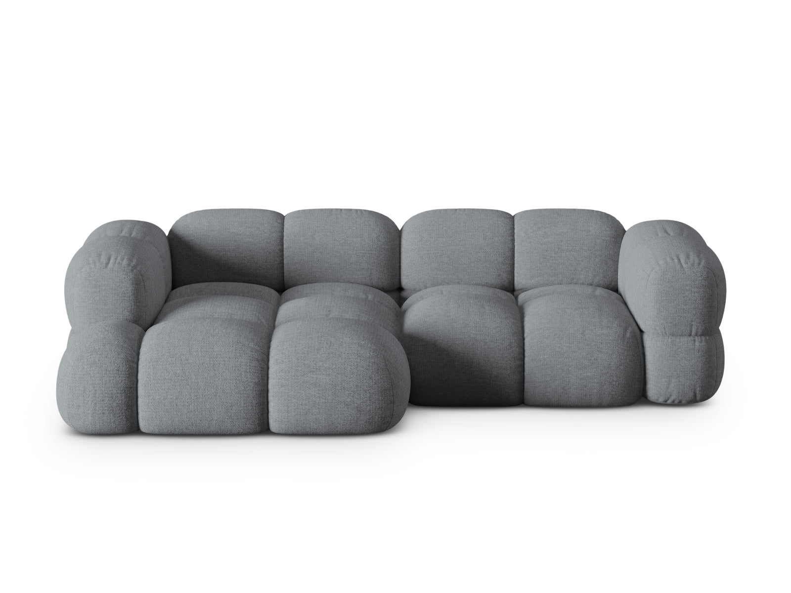 Loretto Ecksofa links 3 Sitzer 147cm in Grey präsentiert im Onlineshop von KAQTU Design AG. Ecksofa links ist von Cosmopolitan Design