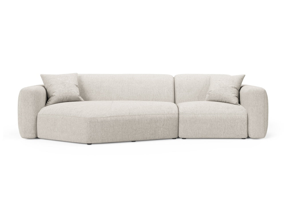Strino Modulares Ecksofa links 3 Sitzer in Beige präsentiert im Onlineshop von KAQTU Design AG. Ecksofa links ist von Cosmopolitan Design