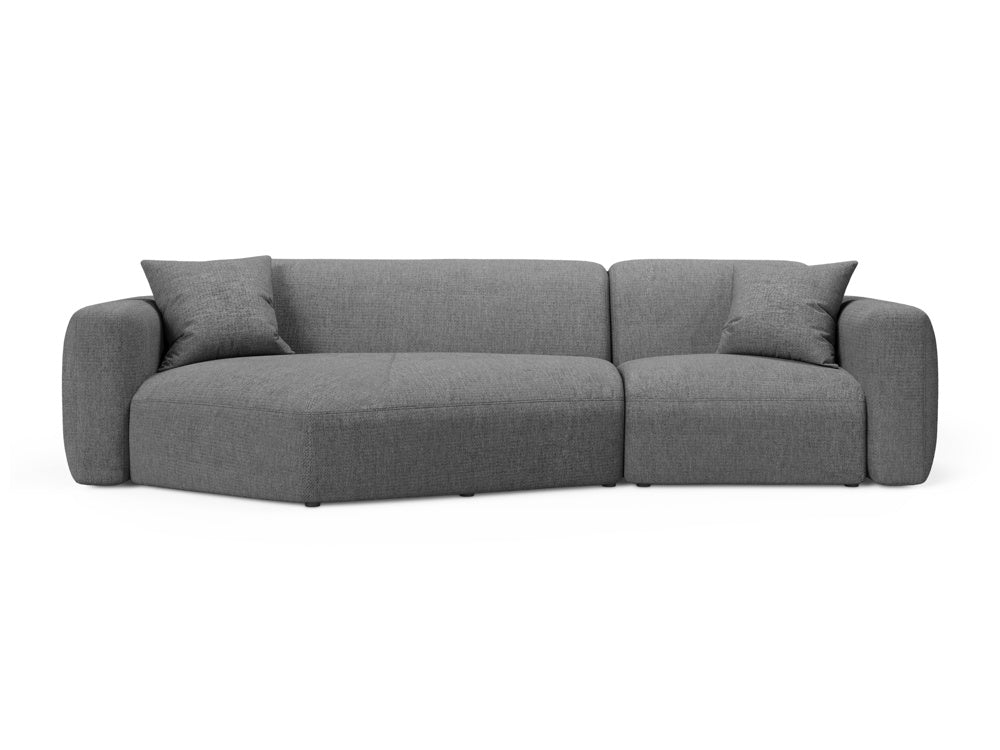 Strino Modulares Ecksofa links 3 Sitzer in Grey präsentiert im Onlineshop von KAQTU Design AG. Ecksofa links ist von Cosmopolitan Design