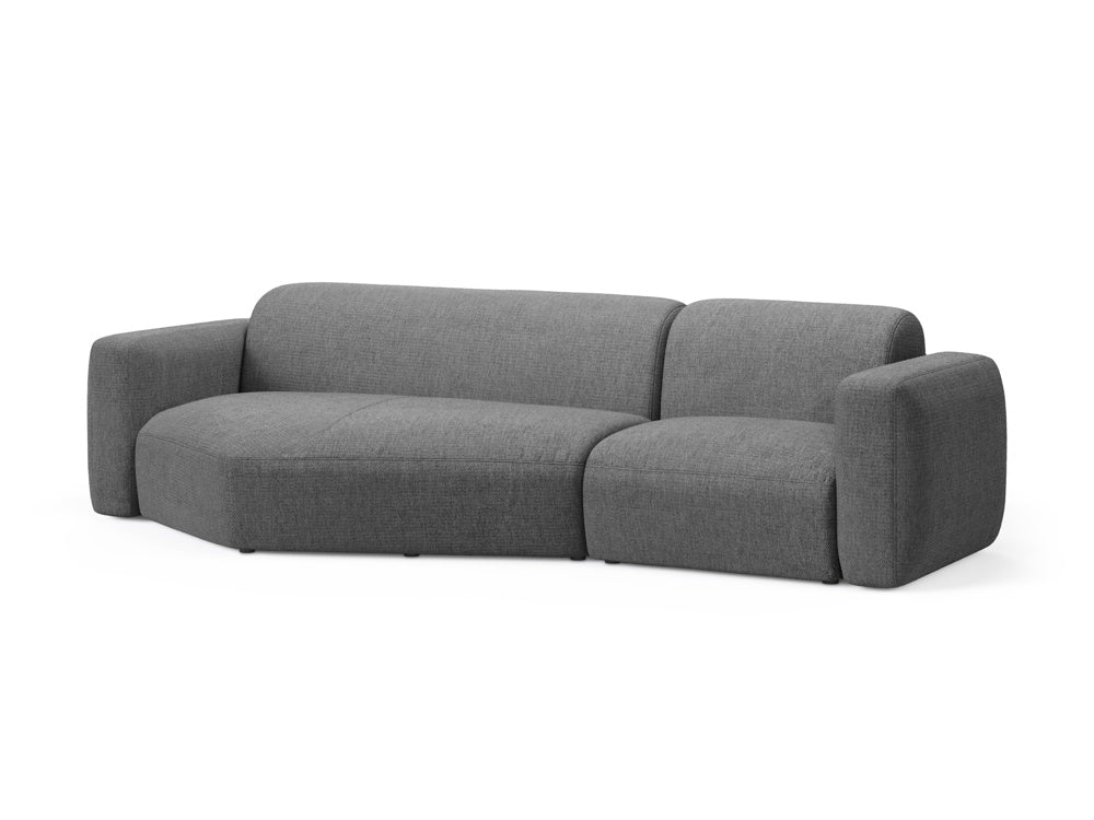 Entdecken Sie das Strino 3-Sitzer Ecksofa links von Cosmopolitan Design – stilvolles, modulares Sofa für höchsten Komfort und zeitgemässe Eleganz.