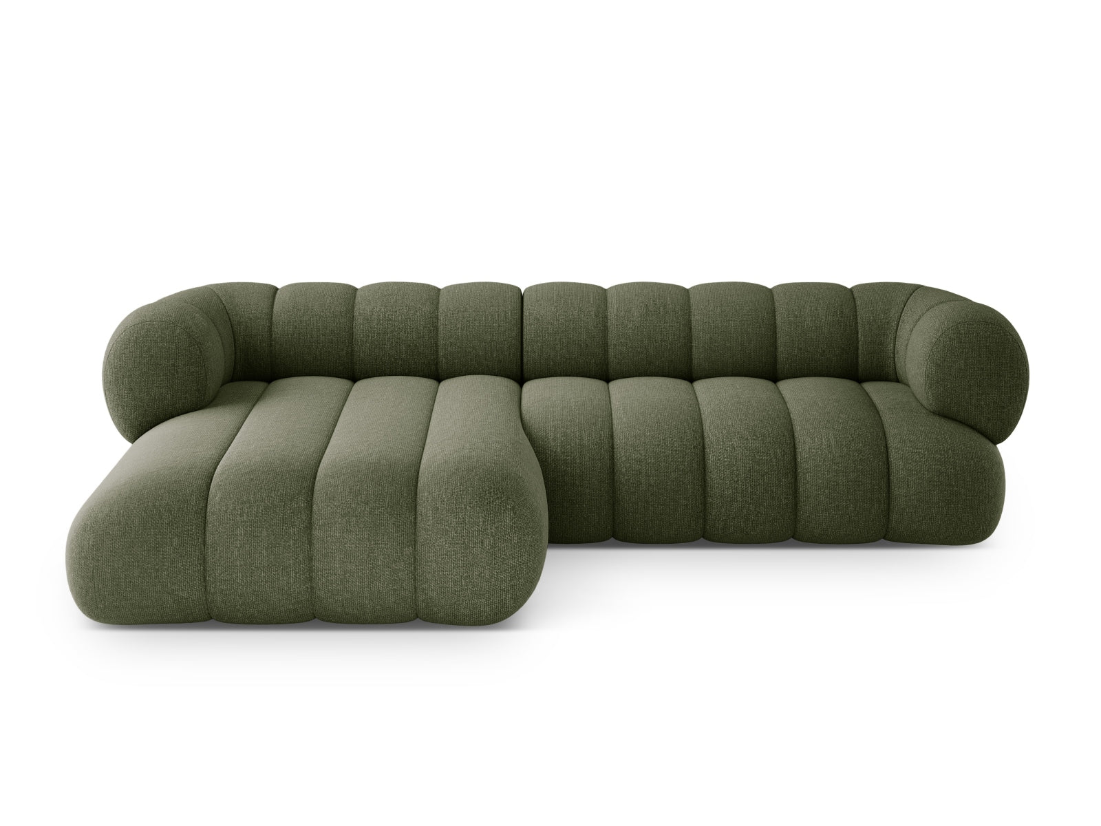 Koge Ecksofa 5 Sitzer 165cm in Green präsentiert im Onlineshop von KAQTU Design AG. Ecksofa ist von Cosmopolitan Design