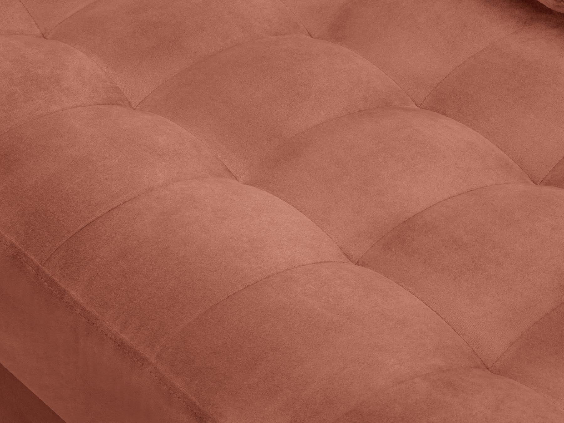 Stylisches 4-Sitzer Ecksofa links Aspen in lebhaftem Pink, ideal für gemütliche Stunden und ein trendbewusstes Zuhause.