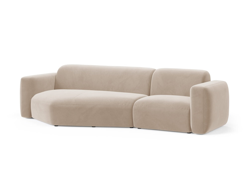 Entdecken Sie das Strino Velour Modular Ecksofa links von Cosmopolitan Design – stilvoll, flexibel und perfekt für moderne Wohnräume. Ein Must-Have für Ihr Zuhause!